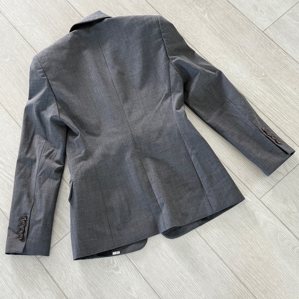 Brunello Cucinelli Monili Bead Grey Blazer - Picture 3 of 11